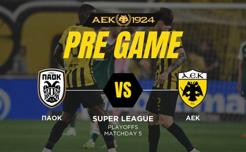 AEK1924 TV: PRE GAME για το ΠΑΟΚ – ΑΕΚ