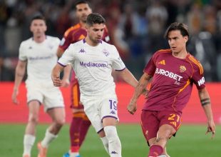 Serie A: Σώθηκε και μαθηματικά η Φιορεντίνα, γλίτωσε τη γκέλα η Ρόμα στην Πάρμα με δύο γκολ στις καθυστερήσεις