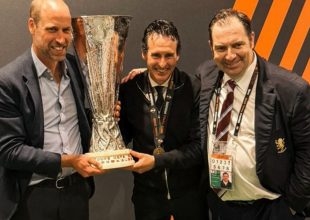 Άστον Βίλα: Ο Πρίγκιπας Γουίλιαμ δάκρυσε, πανηγύρισε και φωτογραφήθηκε με το τρόπαιο του Europa League