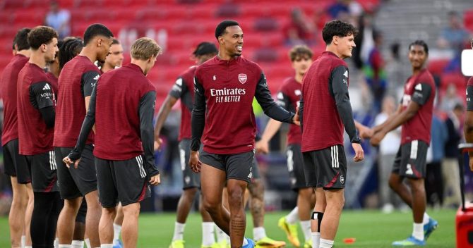 Champions League: Το VIDEO του SPORT24 από την τελευταία προπόνηση της Άρσεναλ εν όψει του τελικού