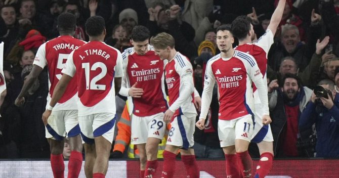 Premier League: Η βαθμολογία μετά τη νίκη της Άρσεναλ επί της Μπέρνλι