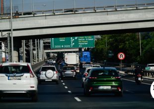 Τροχαίο στην Αττική Οδό μετά τον κόμβο Κηφισίας