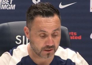 Ντε Τζέρμπι: “Σπουδαία η νίκη επί της Άστον Βίλα, οταν ο Γκάλαχερ παίζει καλά τότε παίζουμε με 12 παίκτες”