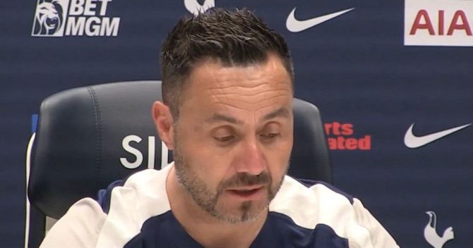 Ντε Τζέρμπι: “Σπουδαία η νίκη επί της Άστον Βίλα, οταν ο Γκάλαχερ παίζει καλά τότε παίζουμε με 12 παίκτες”