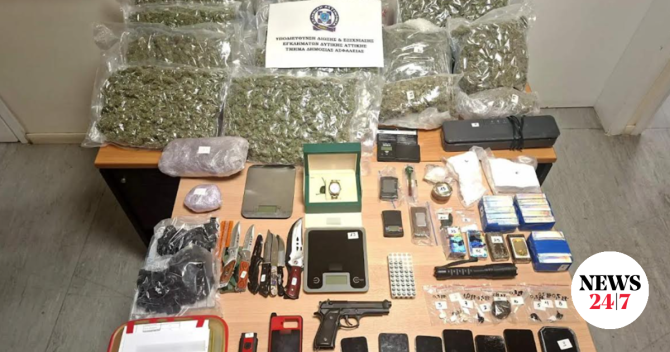 Εξαρθρώθηκαν δύο εγκληματικές οργανώσεις κλοπών οχημάτων και διακίνησης ναρκωτικών σε Αττική και Βοιωτία