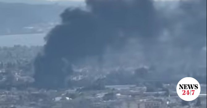 Συναγερμός στην Πάτρα: Φωτιά κοντά στο παλιό εργοστάσιο της Pirelli