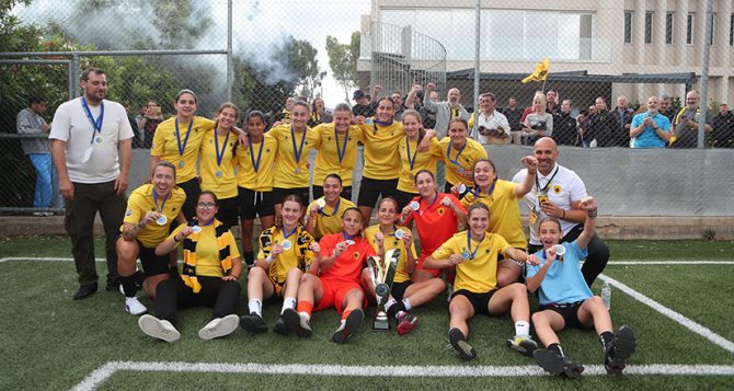 Πρωταθλήτρια Ελλάδας η ΑΕΚ στο Futsal Γυναικών – Διέλυσε με 7-1 το Καρπενήσι!
