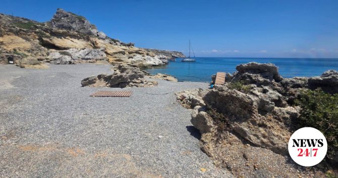 ΕΤΑΔ: Ελεύθερη πρόβαση στην παραλία των Ιαματικών Πηγών Καλλιθέας Ρόδου