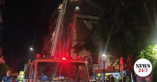 Φωτιά σε εγκαταλελειμμένο κτίριο στο Κουκάκι