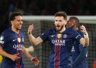 Champions League: Έγραψε ιστορία ο Κβαρατσχέλια, 7 σερί αγώνες με συμμετοχή σε γκολ στα νοκ άουτ