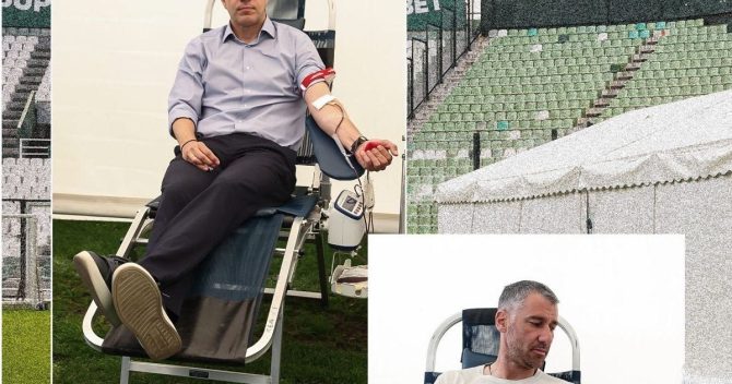 Παναθηναϊκός: Οι πράσινοι ευχαρίστησαν όσους συμμετείχαν στην εθελοντική αιμοδοσία στη Λεωφόρο