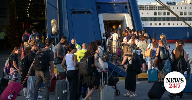 Τριήμερο Αγίου Πνεύματος: Εκδρομείς εγκαταλείπουν την Αττική με κάθε μέσο