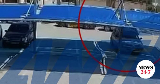Τροχαίο δυστύχημα στη Ρόδο: Βίντεο ντοκουμέντο από τη στιγμή της σύγκρουσης