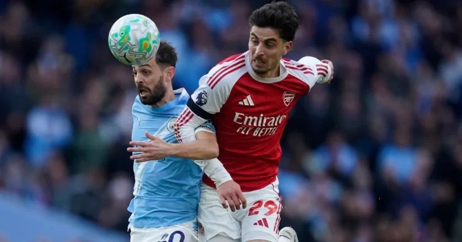 Premier League: Τι ισχύει σε περίπτωση ισοβαθμίας ανάμεσα σε Μάντσεστερ Σίτι και Άρσεναλ