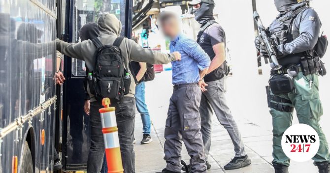 Ληστεία στην Κάτω Τιθορέα: Σήμερα η απολογία των οκτώ συλληφθέντων
