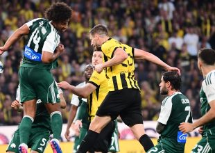 AEK -ΠΑΟ: Σκόραρε με κεφαλιά ο Βάργκα αλλά το γκολ ακυρώθηκε για οφσάιντ! (VID)