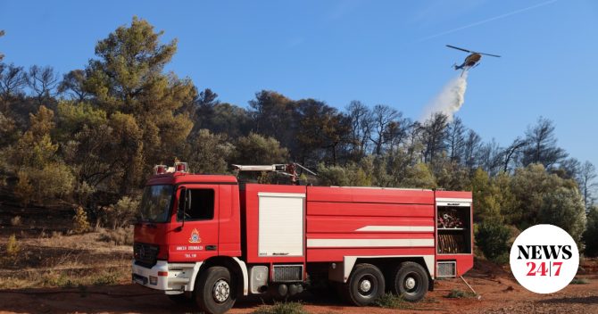 Φωτιά στη Θεσσαλονίκη – Ήχησε το 112 για καπνούς