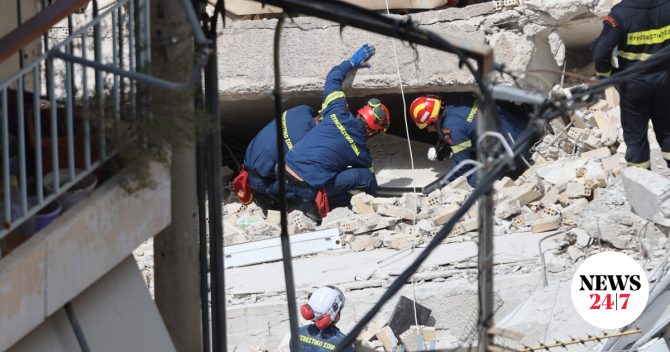 Κατάρρευση κτιρίου στα Πετράλωνα: Τι αναφέρουν αυτόπτες μάρτυρες στο NEWS 24/7