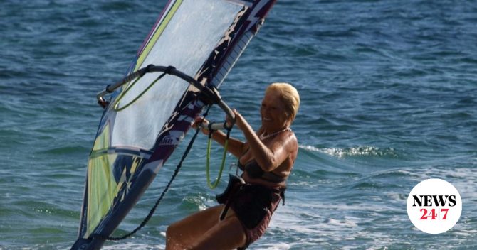 Αναστασία Γερολυμάτου: Μια σέρφερ ετών 88 που σπάει όλα τα κοντέρ