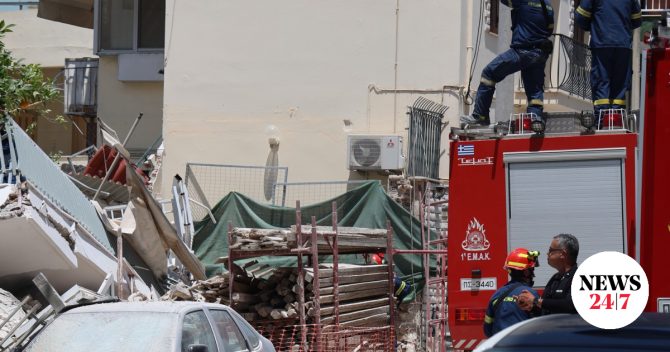 Κατάρρευση πολυκατοικίας στα Πετράλωνα: Έρευνες για τυχόν αγνοουμένους