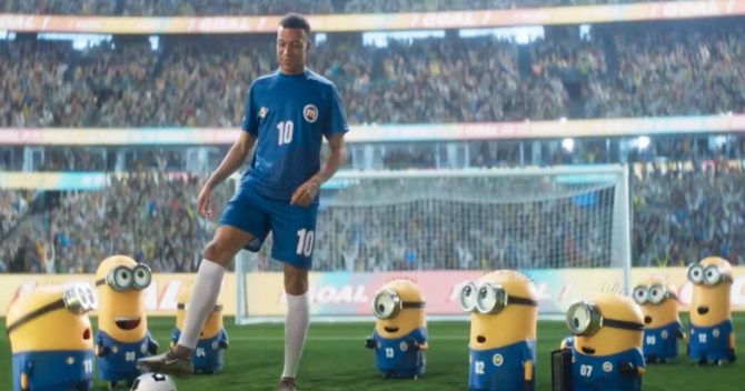 Ρεάλ: Ο Εμπαπέ συνάντησε τα Minions και πρωταγωνιστεί στο νέο trailer της διάσημης ταινίας