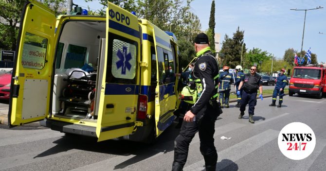 Χαλκίδικη: Πρώτα ανετράπη το αυτοκίνητό του, έπειτα παρασύρθηκε ως πεζός από δύο άλλα οχήματα