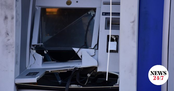 Έκρηξη σε ΑΤΜ στα Βριλήσσια – Oι δράστες άρπαξαν τις κασετίνες με τα χρήματα