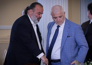 Ηλιόπουλος και Μελισσανίδης στο επίσημο γεύμα Τασούλα προς τιμήν του Προέδρου του Παναμά (PICS)