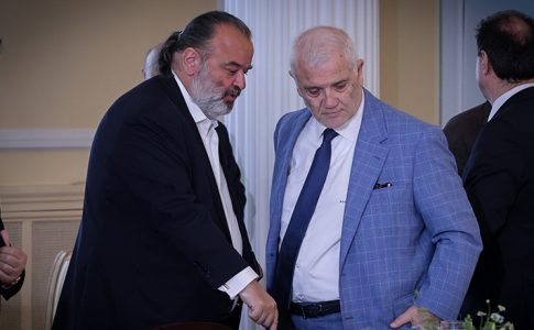 Ηλιόπουλος και Μελισσανίδης στο επίσημο γεύμα Τασούλα προς τιμήν του Προέδρου του Παναμά (PICS)
