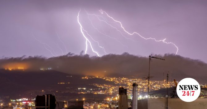 Κακοκαιρία: Πού έριξε την περισσότερη βροχή