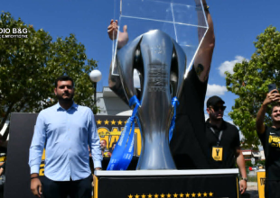 Το βίντεο της ΑΕΚ απ’ την παρουσία του Τροπαίου στη Νέα Κίο (VID)