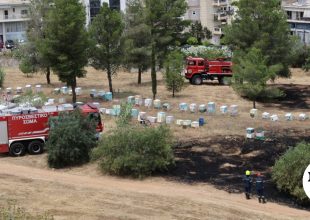 Συνελήφθη 45χρονος μελισσοκόμος για τη φωτιά στο Άλσος Βεΐκου