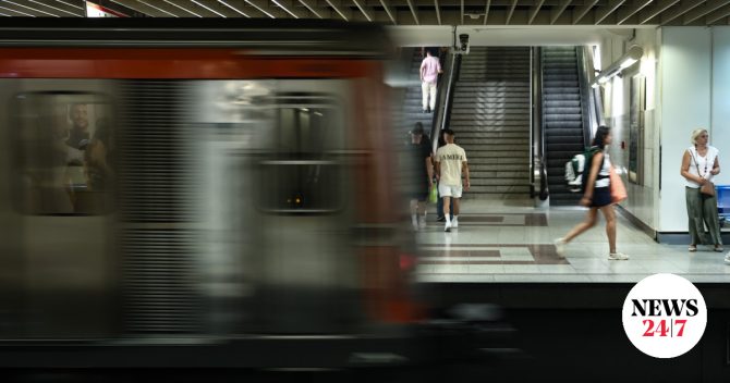 Μετρό: Άνδρας μπήκε στις σήραγγες και συνελήφθη στο “Σύνταγμα”