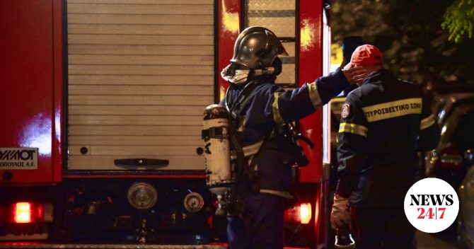 Τραγωδία στον Βόλο: Νεκρός ηλικιωμένος μετά από φωτιά στο σπίτι του