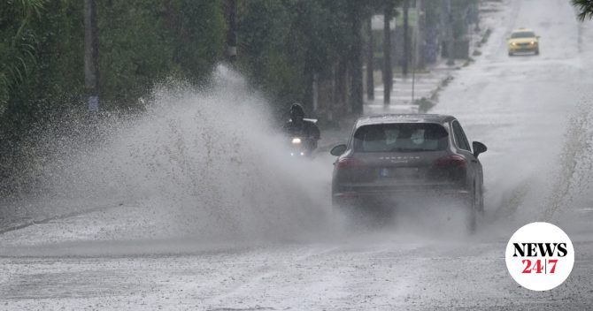 Κακοκαιρία: Μήνυμα από το 112 σε Εύβοια, Λάρισα, Μαγνησία, Φθιώτιδα και Σποράδες