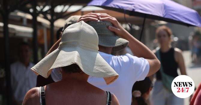 Καύσωνας: Σε ποιες περιοχές έφτασε τους 41 °C ο υδράργυρος