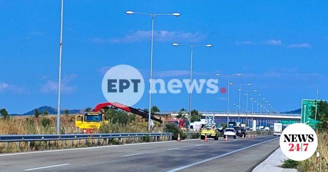 Έβρος: Τροχαίο με τραυματίες στην Εγνατία Οδό κοντά στον κόμβο Μέστης