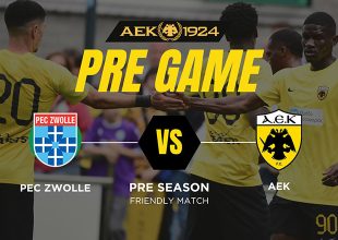 PRE GAME από την Ολλανδία για το Τσβόλε – ΑΕΚ