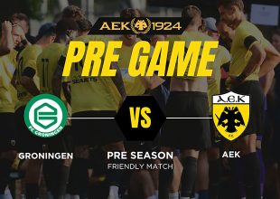 PRE GAME από την Ολλανδία για το Γκρόνινγκεν – ΑΕΚ