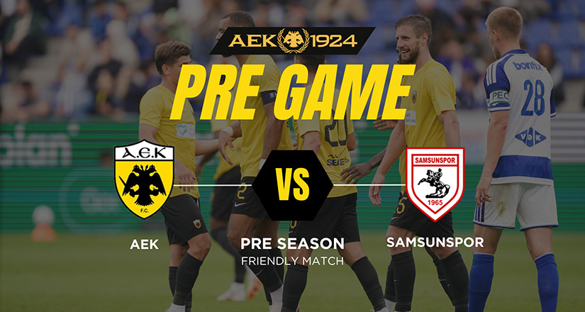 PRE GAME από την Ολλανδία για το ΑΕΚ – Σάμσουνσπορ