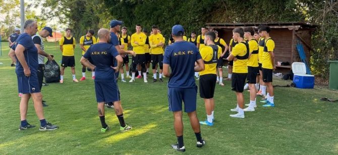ΑΕΚ Κ19: Στην Πορταριά η καλοκαιρινή προετοιμασία των κιτρινόμαυρων (ΦΩΤΟ)