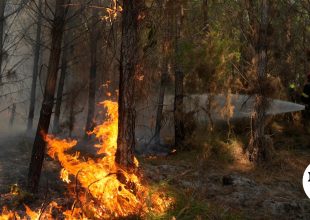 Γαλλία: Η ζέστη και οι άνεμοι ξαναφουντώνουν τη φωτιά στη Ζιρόντ