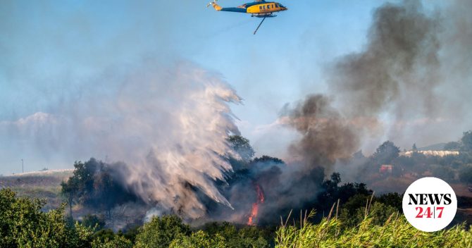 Συναγερμός για ακραίο κίνδυνο πυρκαγιάς την Τετάρτη σε Αττική και
