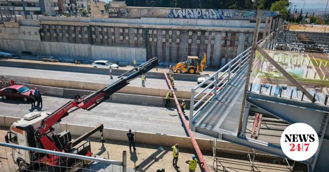 Θεσσαλονίκη: Στο Αυτόφωρο ο 29χρονος που γκρέμισε με γερανοφόρο υποστηλώματα γέφυρας