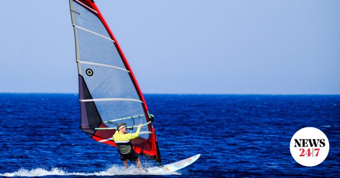 Κως: Αγνοείται χειριστή windsurf