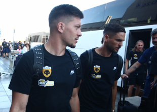 Αναχώρησε η ΑΕΚ για Κρήτη και το Super Cup