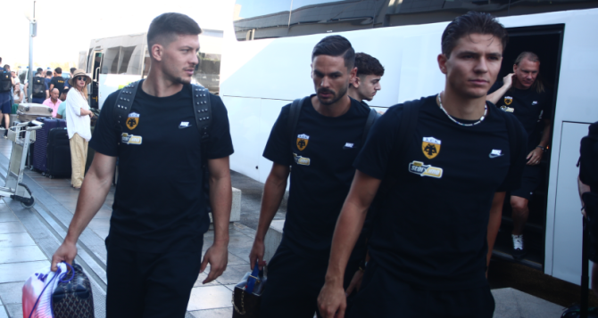 Αναχώρησε η ΑΕΚ για το Άπελντοορν (ΦΩΤΟ)