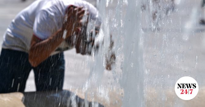 “Ψήθηκε” από τον καύσωνα η χώρα – Πού “έγραψε” 43,5 βαθμούς το θερμόμετρο