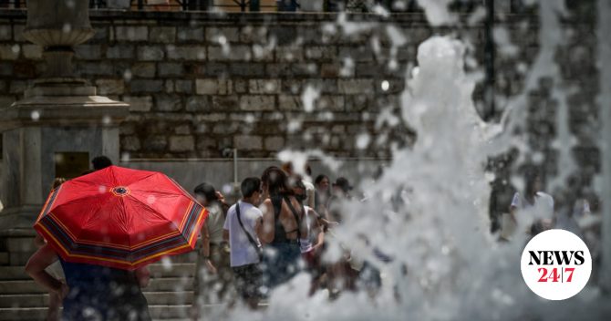 Καύσωνας: Κορύφωση με 43άρια την Τετάρτη – “Καμπανάκι” για ακραίο κίνδυνο πυρκαγιάς