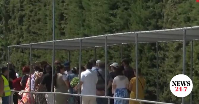 Θεσσαλονίκη: Ουρές πιστών για το προσκύνημα στον Άγιο Παΐσιο